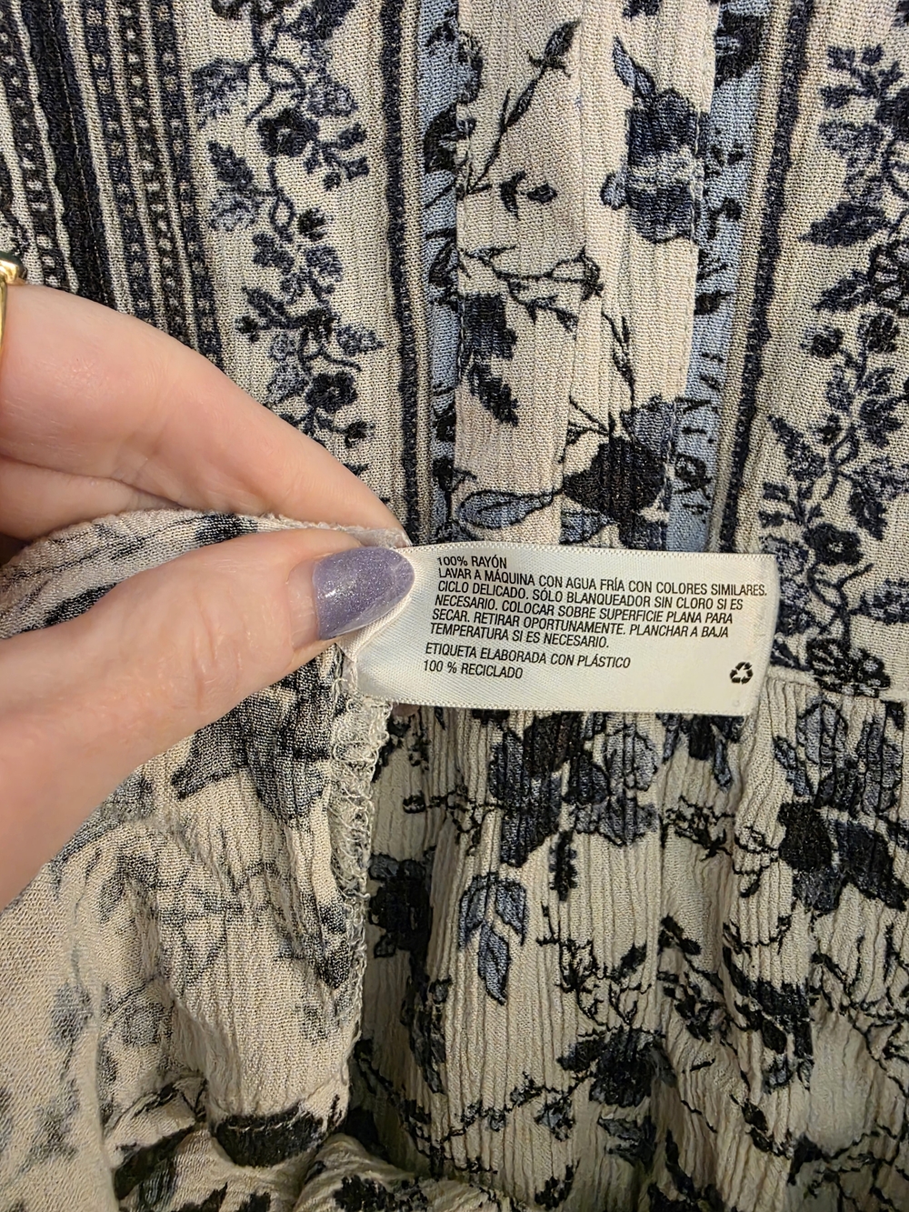 Knox Rose Floral Boho Dress/tunic - Picture 7 of 8
